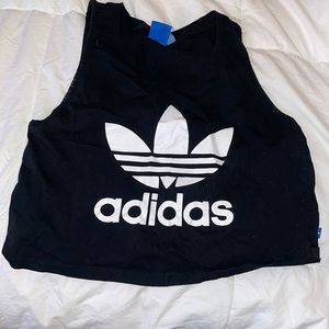 Adidas cropped workout tank